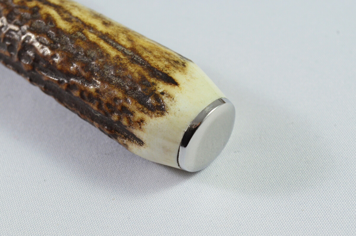 A Genuine Stag Handled Dessert Fork - Image 5