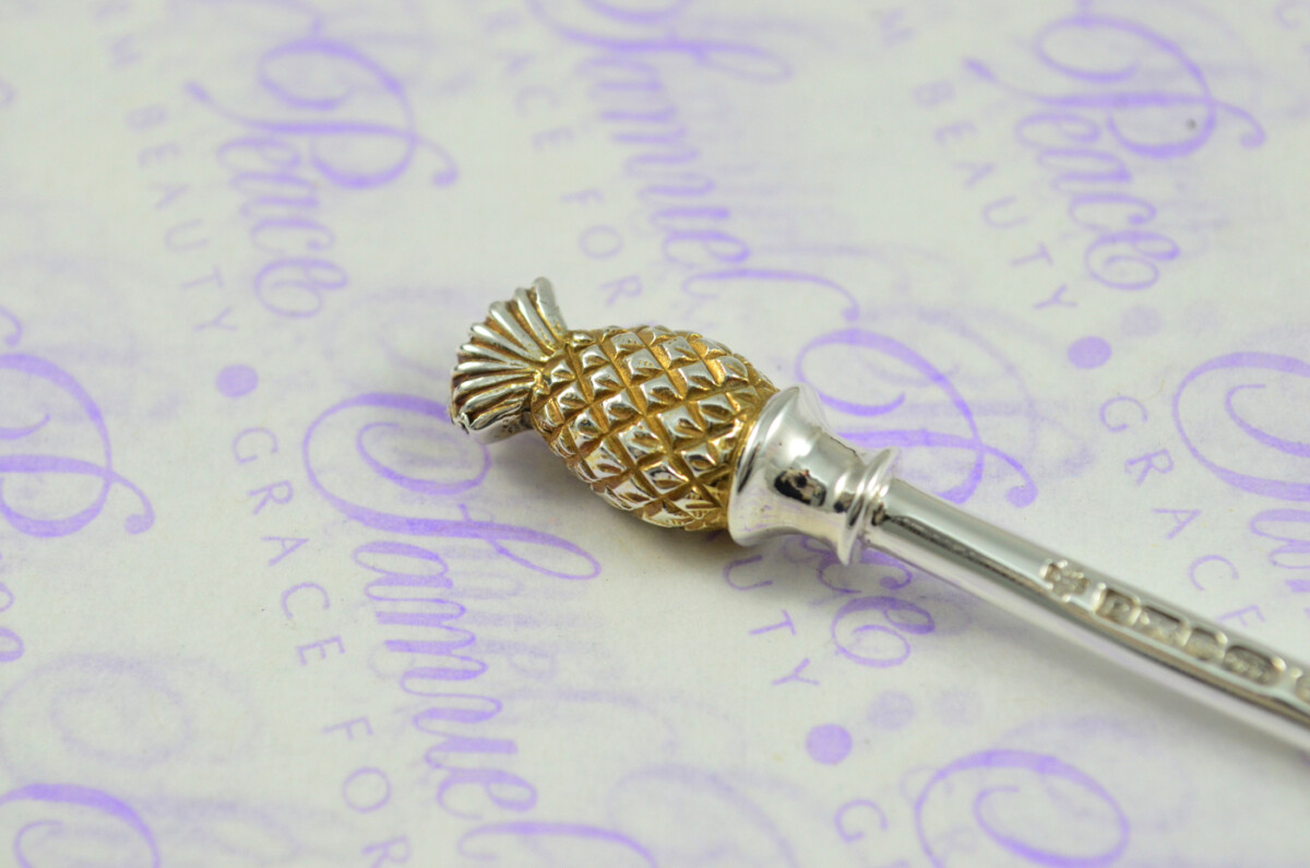 Sterling Silver Hallmarked Cocktail Stirrer Hallmarked 2000 Made in Sheffield England - Image 5