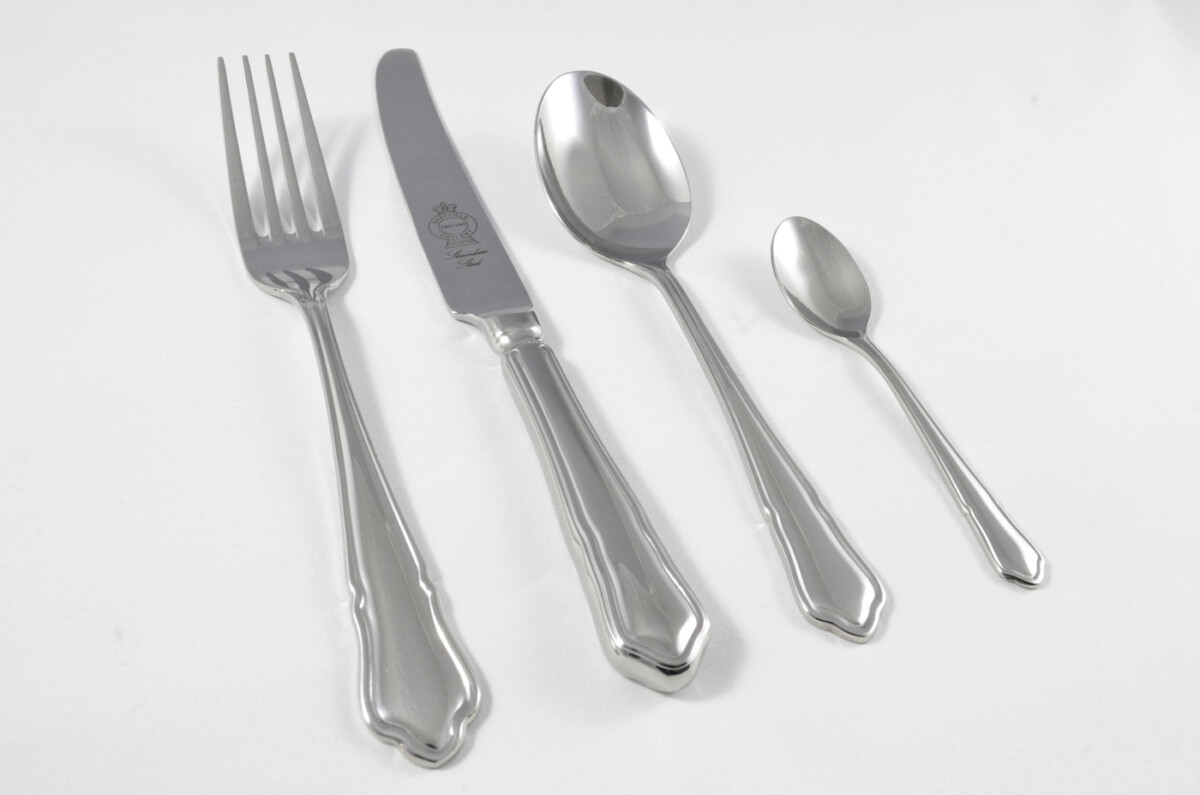 New Dubarry Pattern 4 Piece place Setting Made in Sheffield England Stainless Steel Cutlery - Image 3
