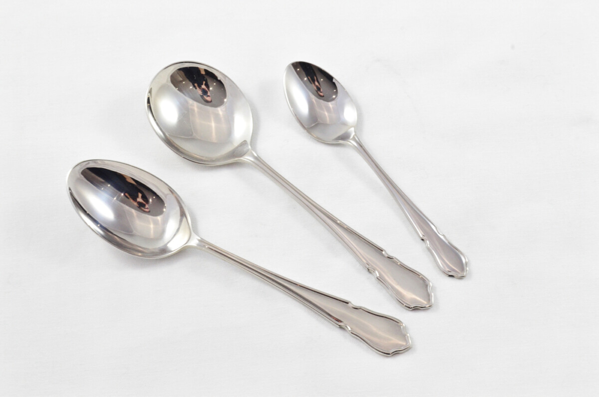 Modern Dubarry Pattern George Butler & Co Sheffield 5x 7 Piece Place Settings - Stainless Steel - 40 Pieces - Image 6