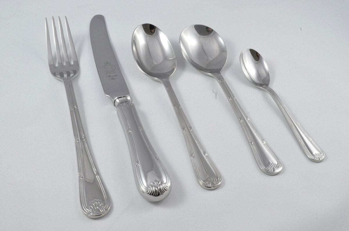 New Empire Pattern 5 Piece place Setting Made in Sheffield England Stainless Steel Cutlery - Image 3