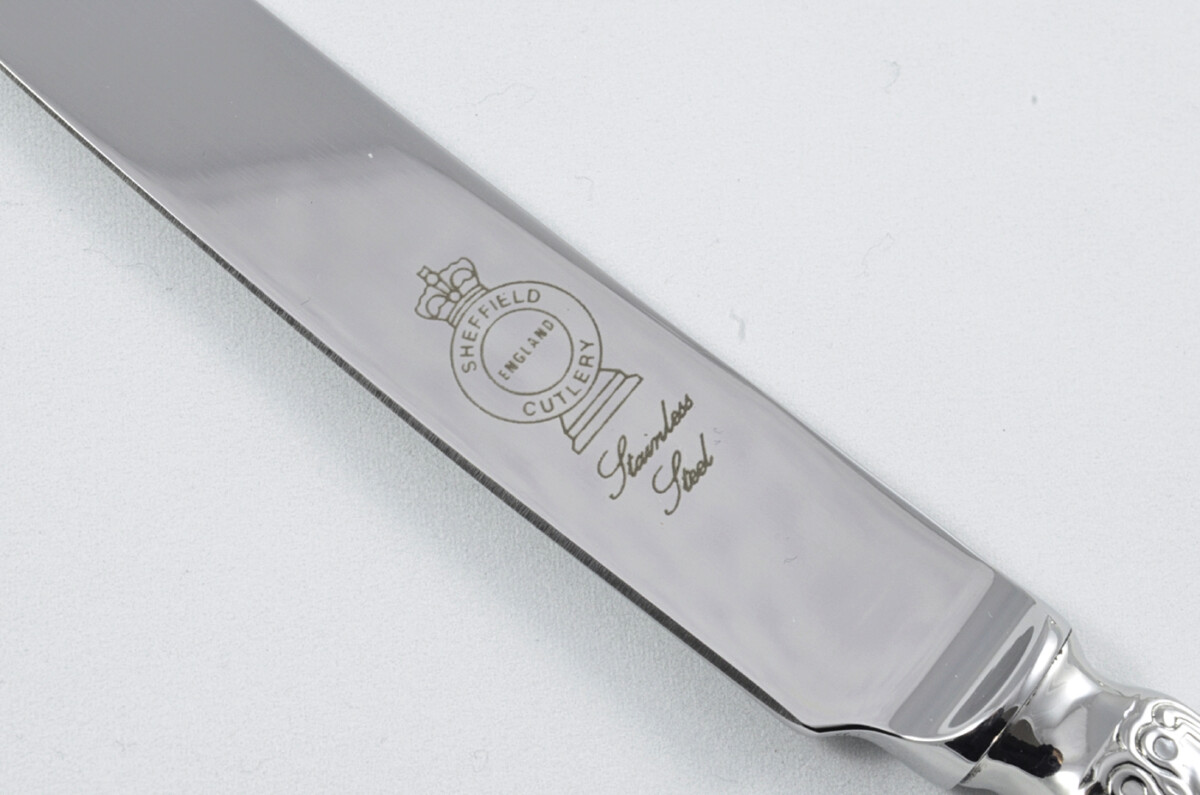 New Empire Pattern 5 Piece place Setting Made in Sheffield England Stainless Steel Cutlery - Image 4