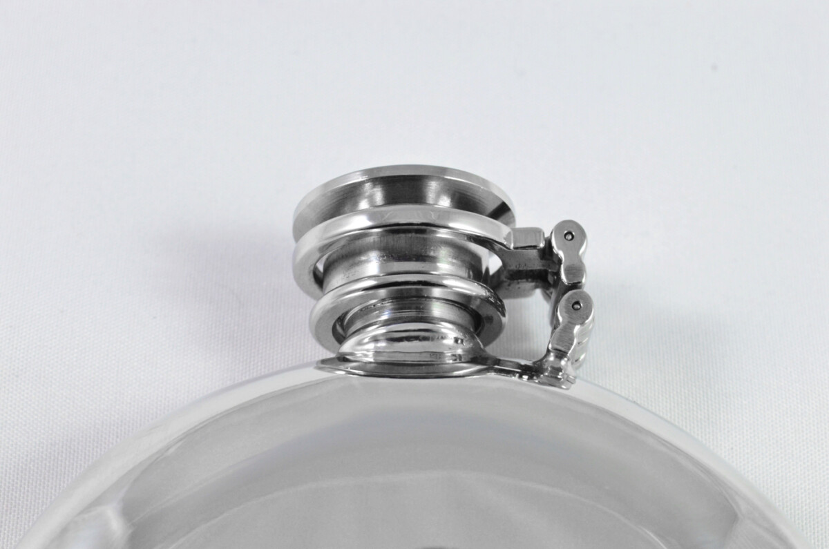 Brand New Pewter 6.5oz Scottish Thistle Hip Flask Bespoke Handmade in Sheffield England - Image 6