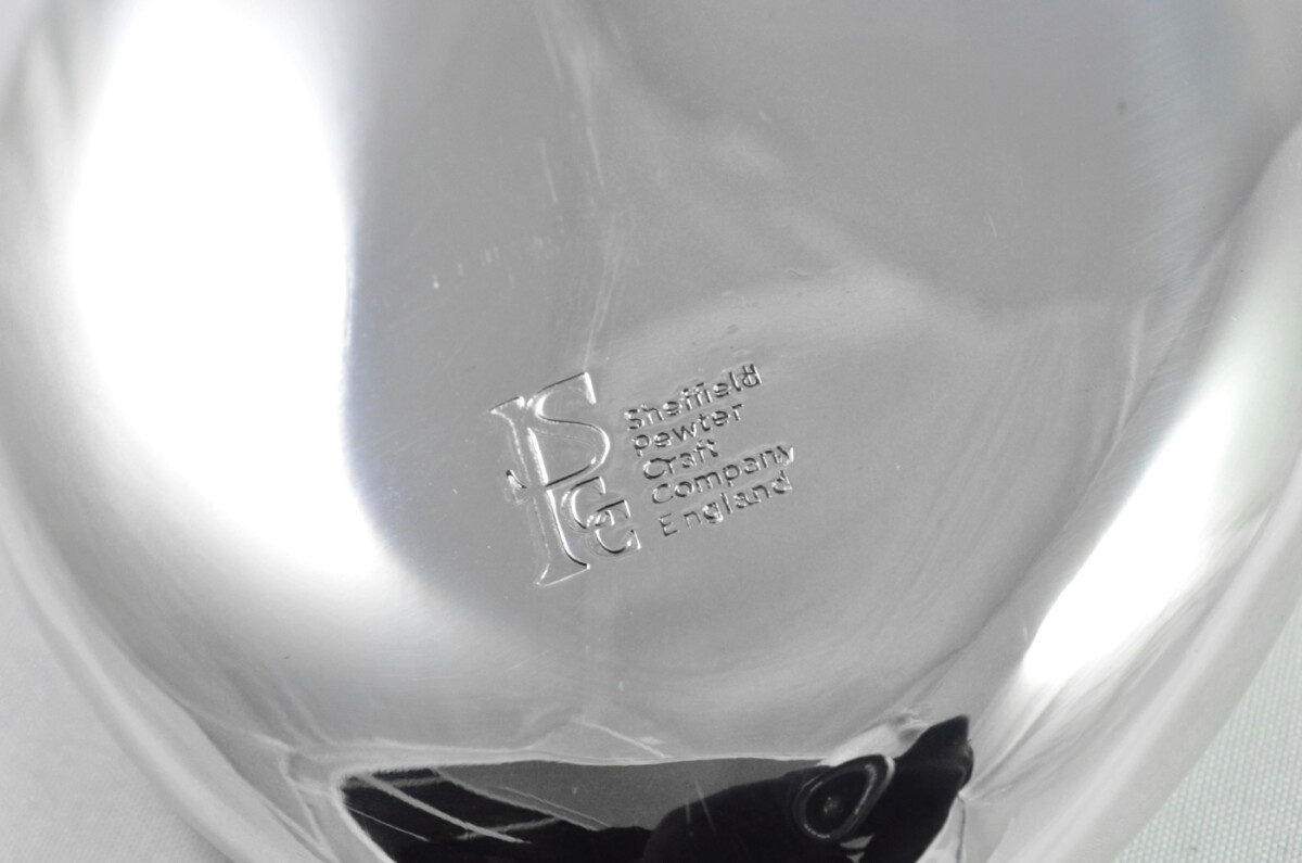 Brand New Pewter 6.5oz Scottish Thistle Hip Flask Bespoke Handmade in Sheffield England - Image 8