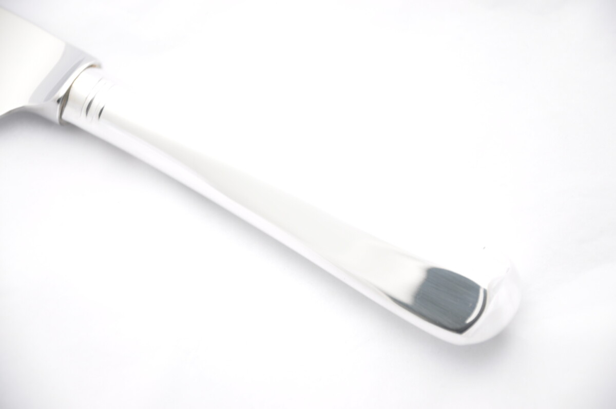 Harley Pattern Silver Plated Wedding Cake Knife Gift Boxed - Image 2