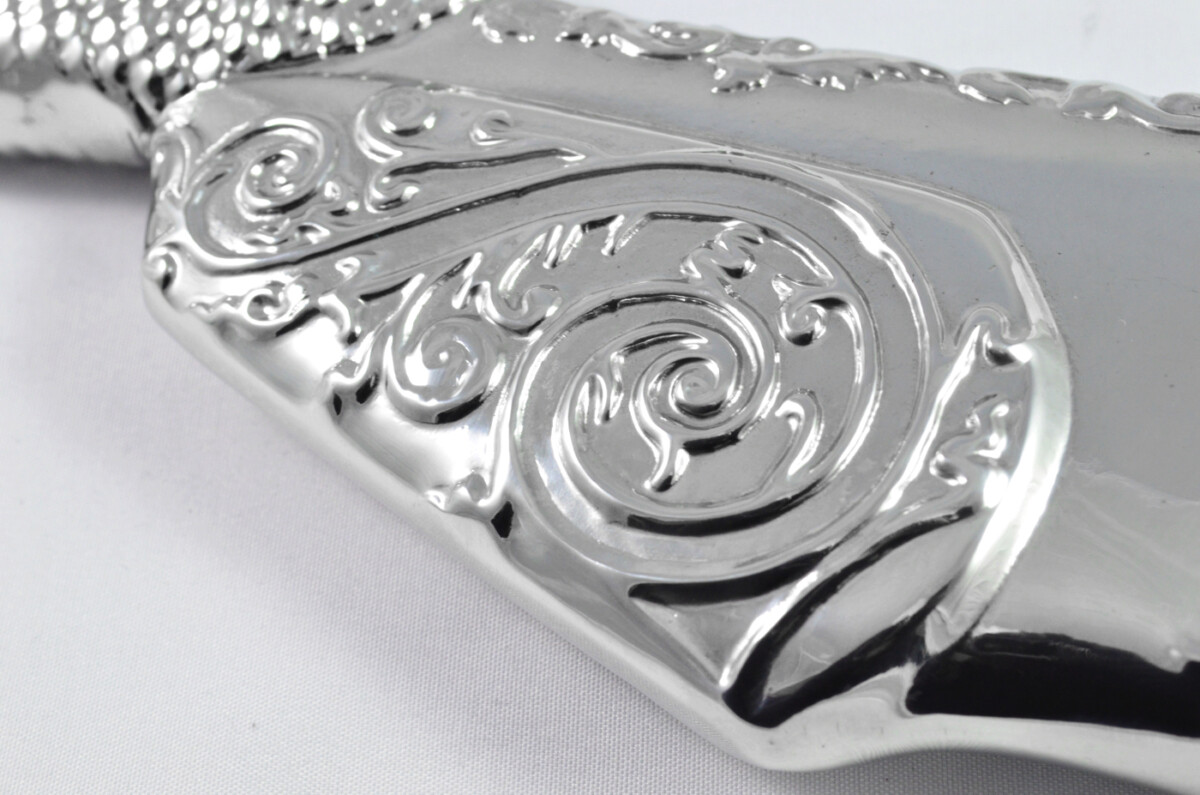 Brand New Pewter 6oz Gun Stock Design Hip Flask Unique Handmade in Sheffield England - Image 4