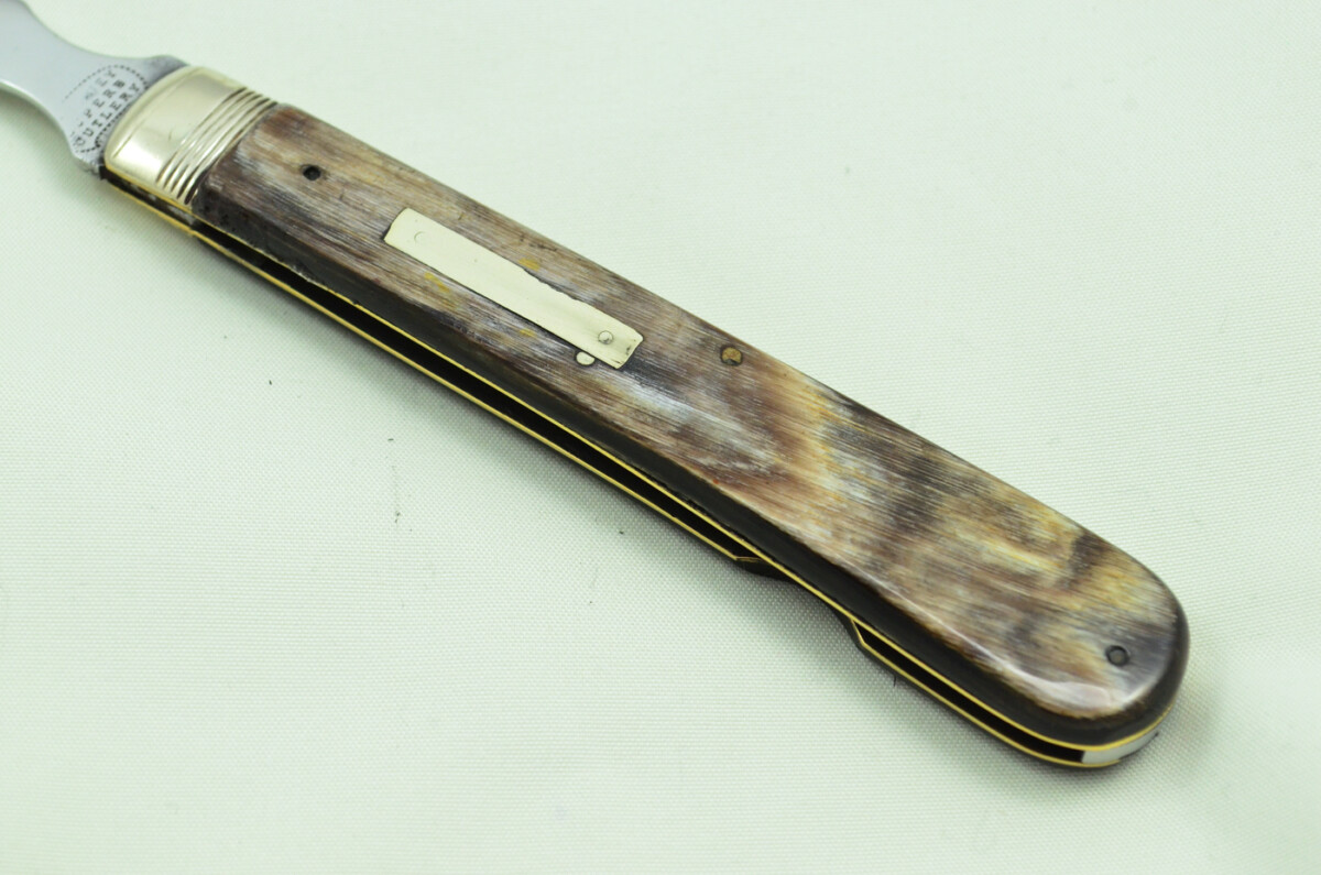 Sheffield Made Buffalo Scaled Travelling Fork C1900 - Image 3
