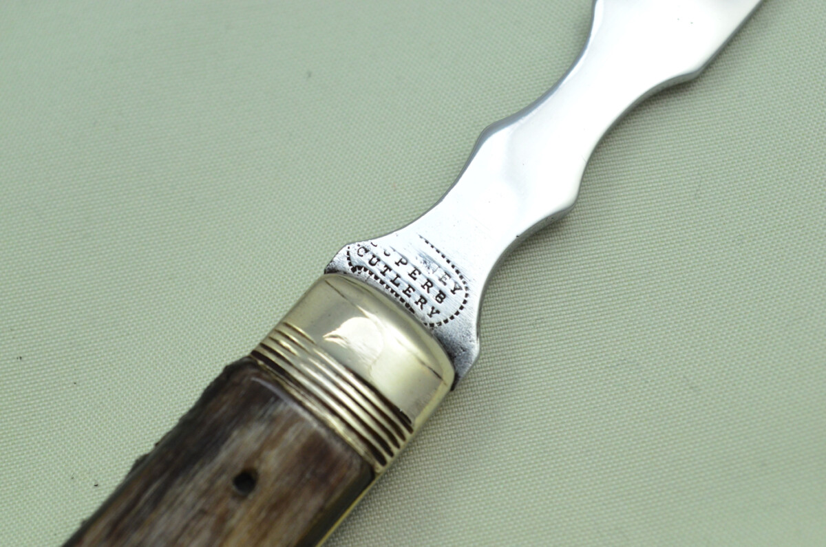 Sheffield Made Buffalo Scaled Travelling Fork C1900 - Image 5