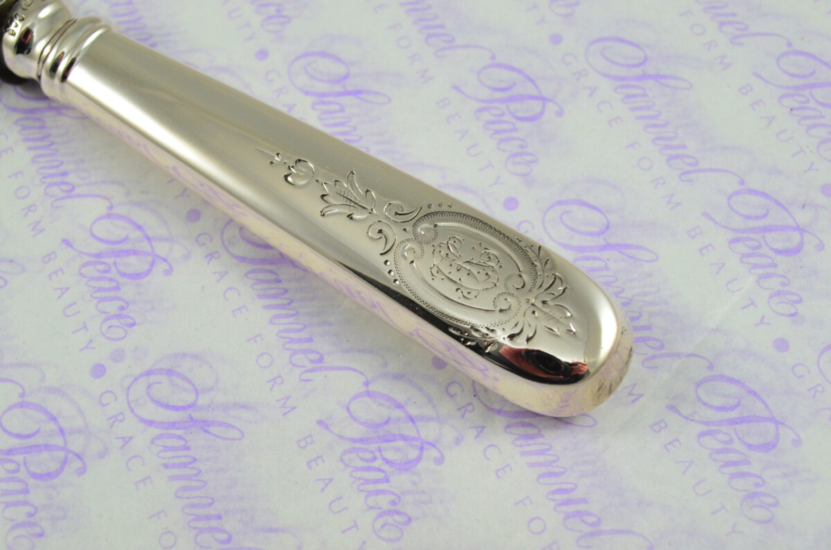 A Collection German Knives Sterling Silver 800 Silver Mark - Image 3