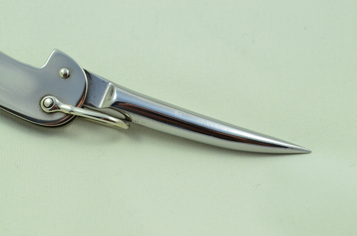 William Rodgers Sheffield Made 2 Blade Brass Scaled Pen/Pocket Knife Girl Guides - Image 4