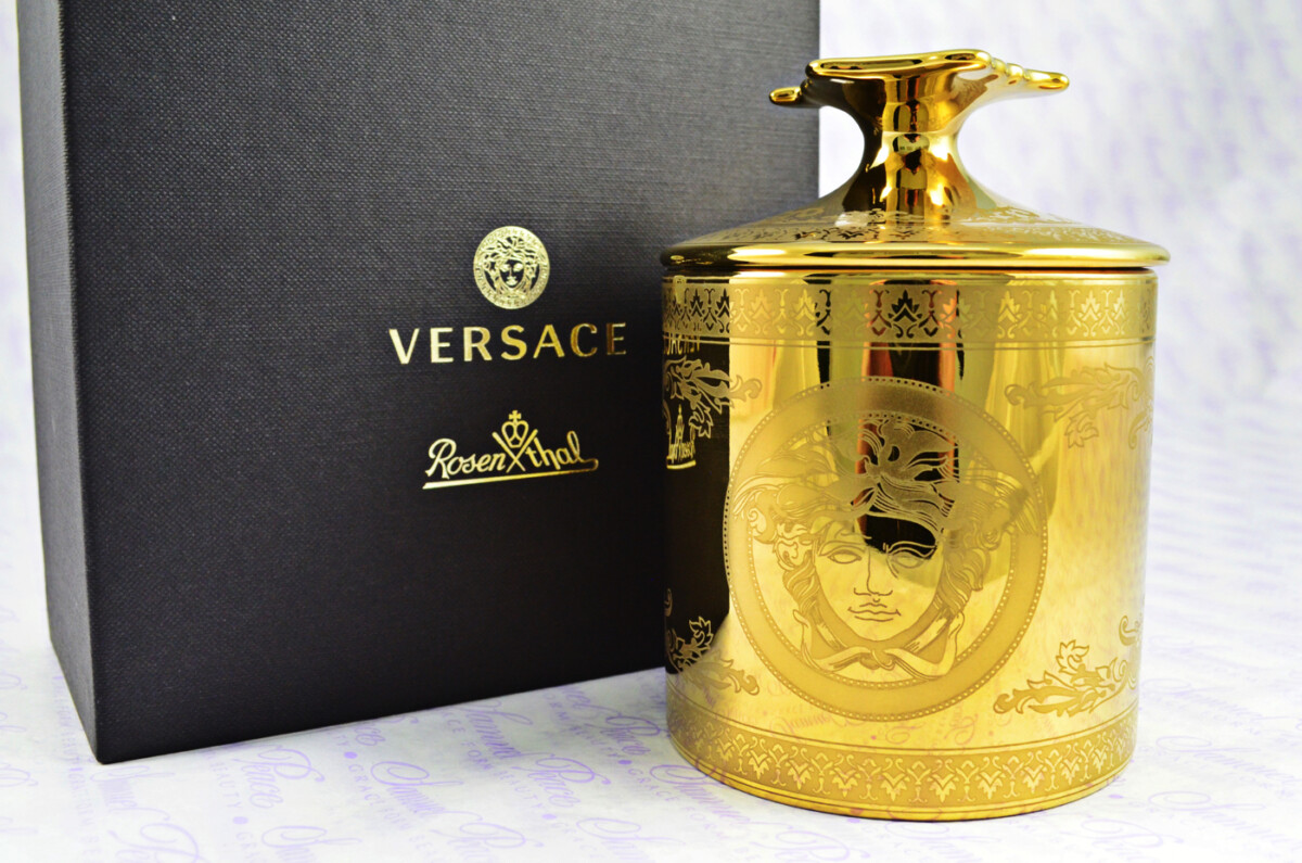 Versace Rosenthal Versace Golden Medusa Table Light