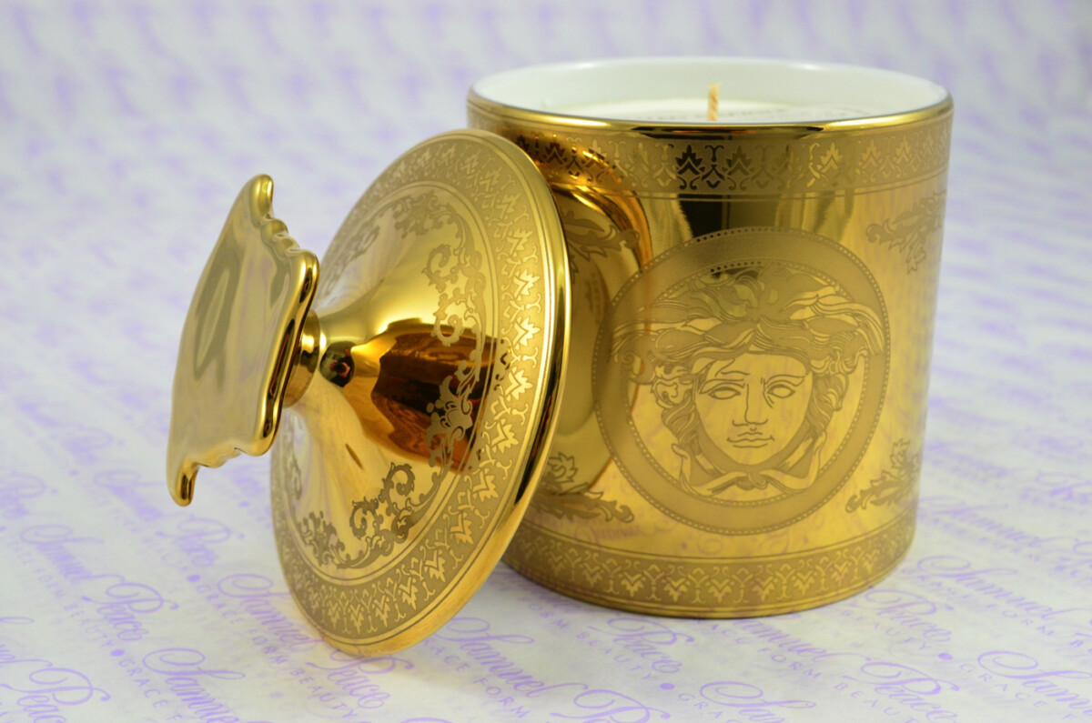 Versace Rosenthal Versace Golden Medusa Table Light - Image 9
