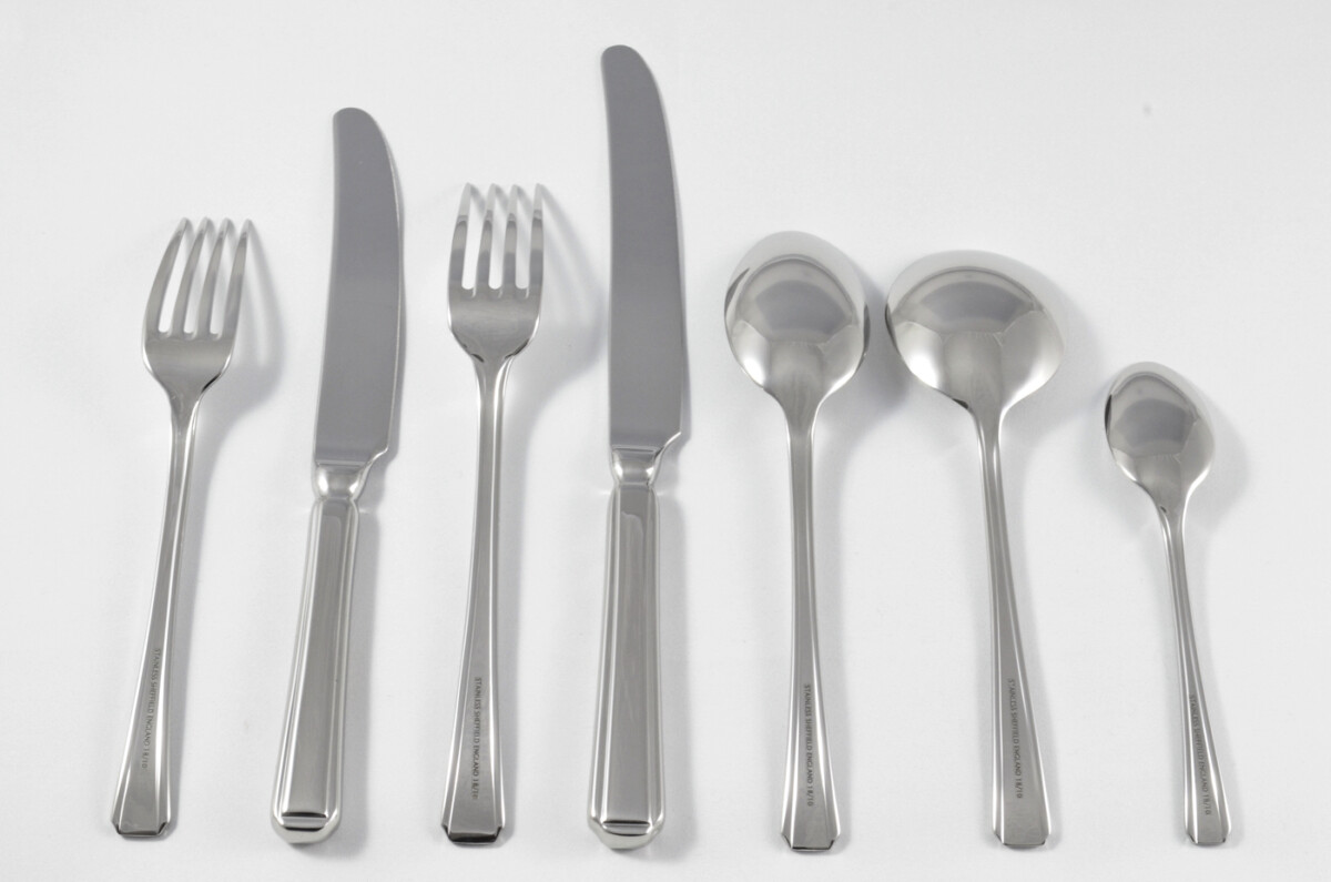 New Harley Pattern 7 Piece place Setting Made in Sheffield England Stainless Steel Cutlery - Image 2