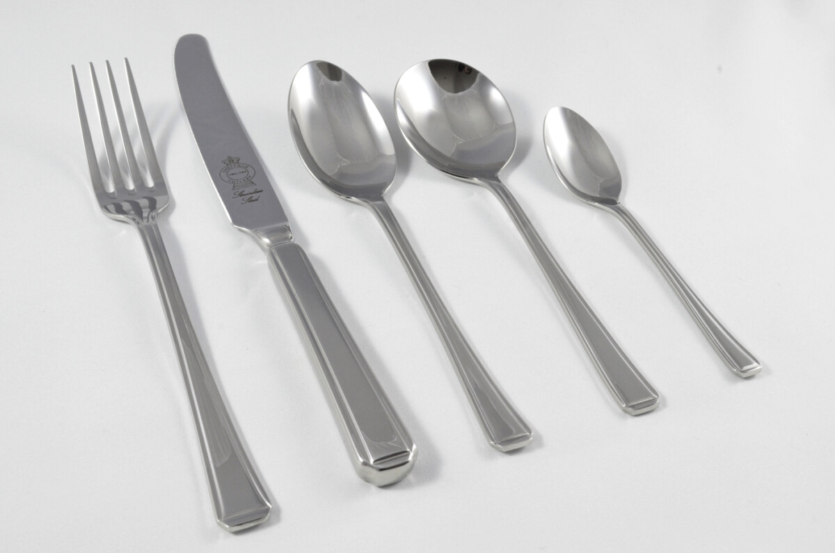 New Harley Pattern 5 Piece place Setting Made in Sheffield England Stainless Steel Cutlery - Image 3