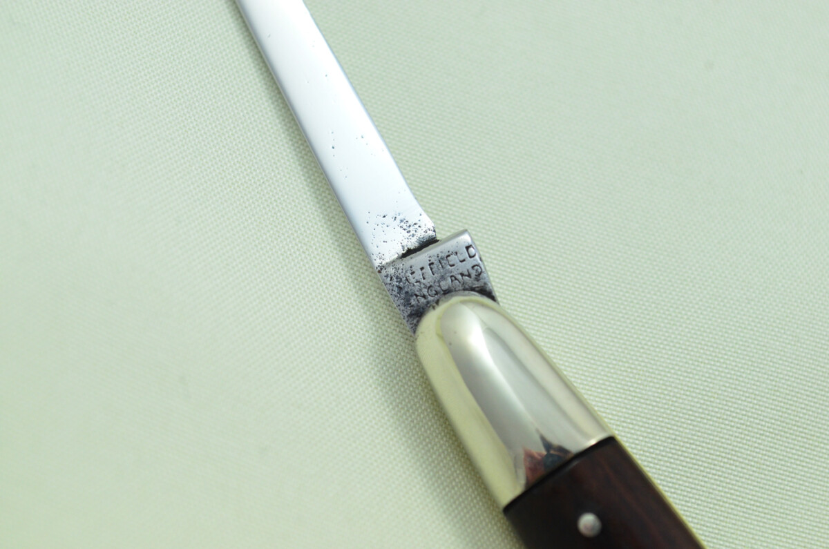 Harrison Bros & Howson Sheffield Made 2 Bladed Rosewood Scaled Pen Knife - Image 9