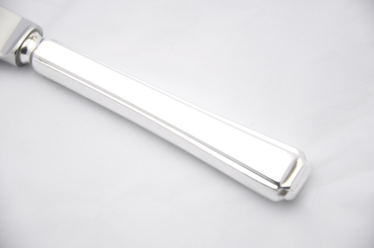 Harley Pattern Silver Plated Wedding Cake Knife Gift Boxed - Image 3