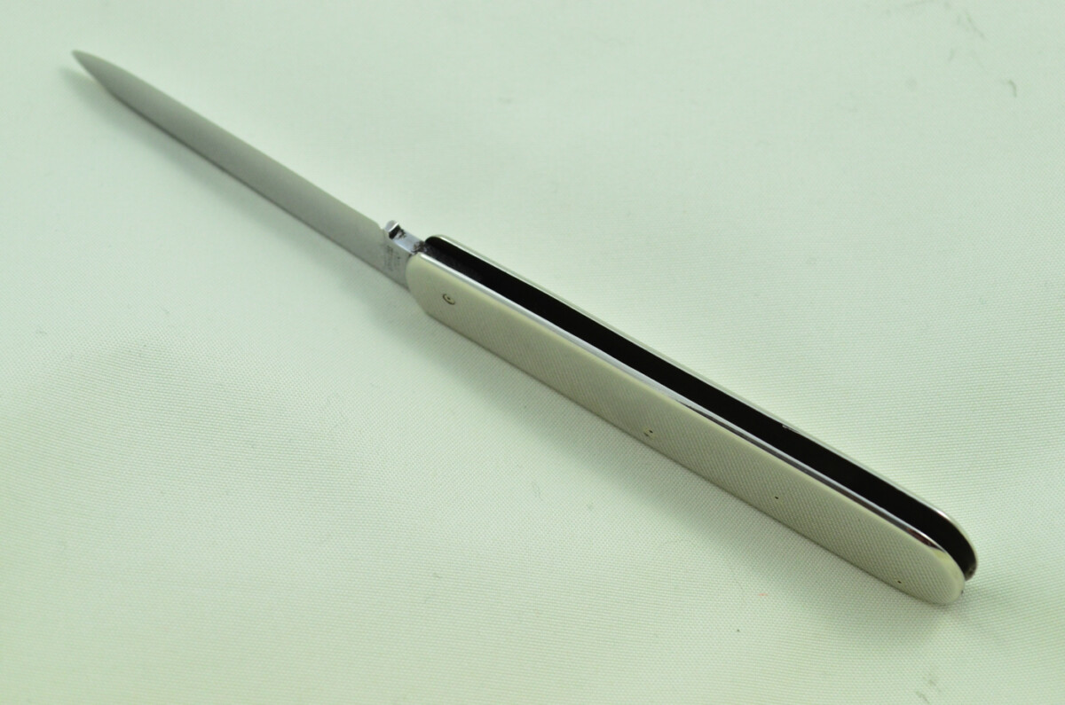 G Ibberson Sheffield Made 2 Blade Brass Scaled Pen/Pocket Knife - Image 6
