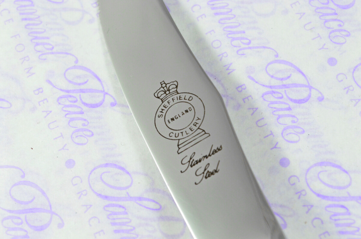 Brand New Six Hump Back Genuine Stag/Antler Handle Steak Knives Made in Sheffield England - Image 6