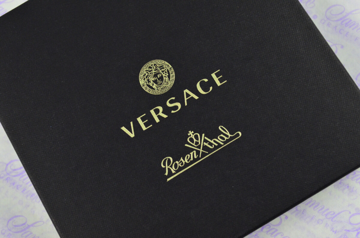 VERSACE ALPHABET K DISH 12CM - Image 8