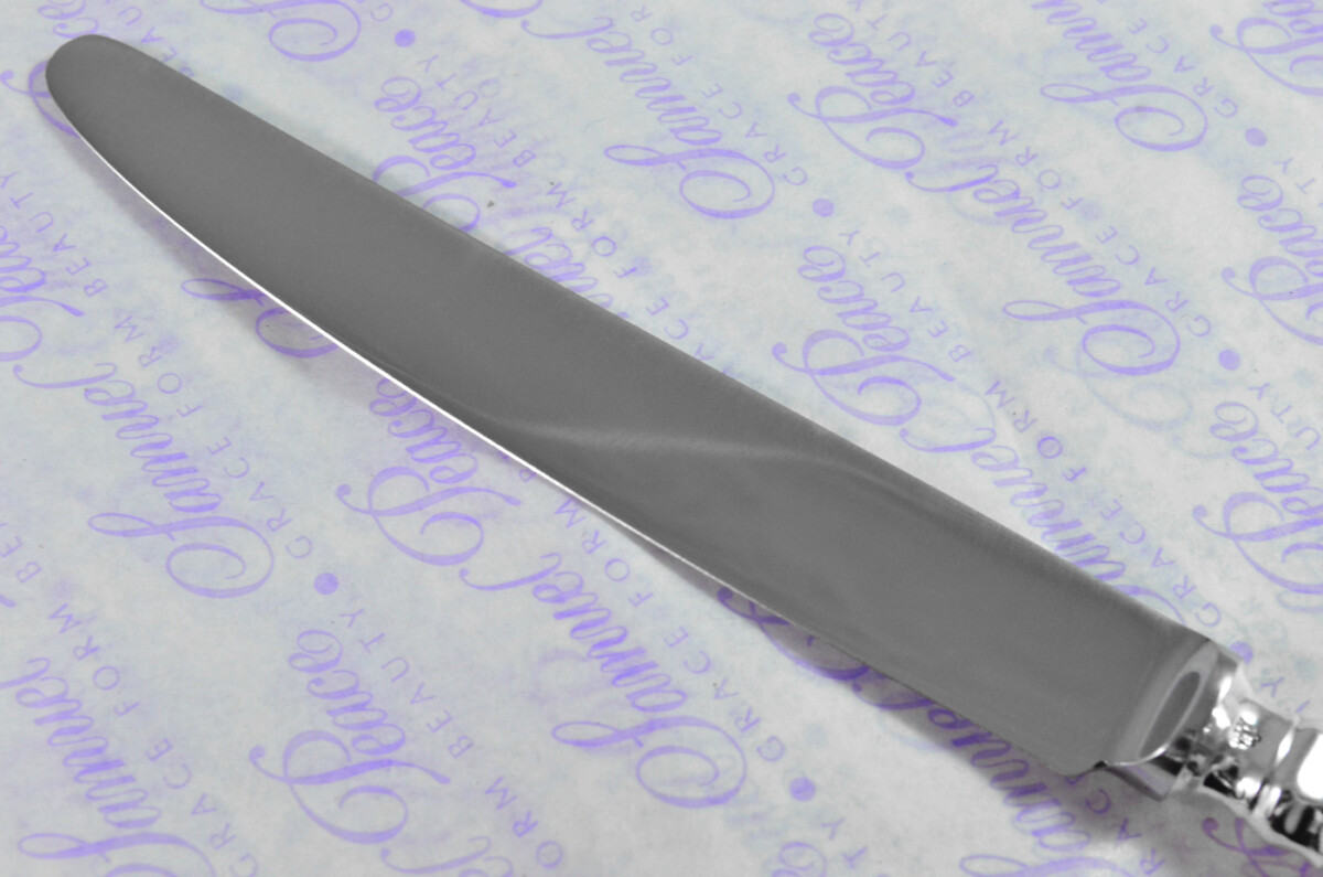 William Comyns & Sons Ltd Kings Pattern London Assayed 6 Dinner 6 Dessert Knives Sterling Silver 1968 - Image 11