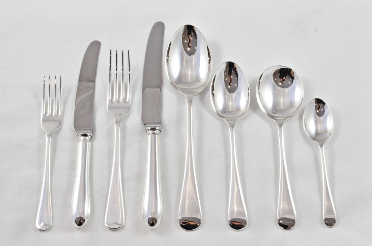 Brand New Old English Pip Pattern Kings of Sheffield Canteen of Cutlery - Silver Plated - 44 Pieces - Image 2