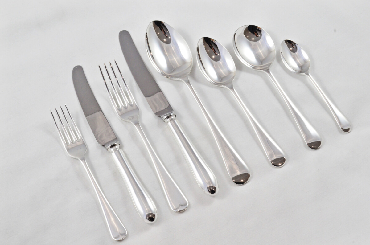 Brand New Old English Pip Pattern Kings of Sheffield Canteen of Cutlery - Silver Plated - 44 Pieces - Image 5