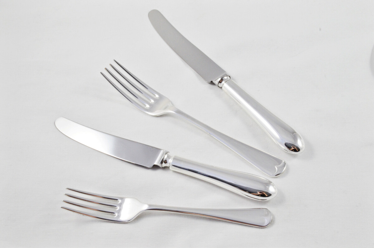 Brand New Old English Pip Pattern Kings of Sheffield Canteen of Cutlery - Silver Plated - 44 Pieces - Image 6
