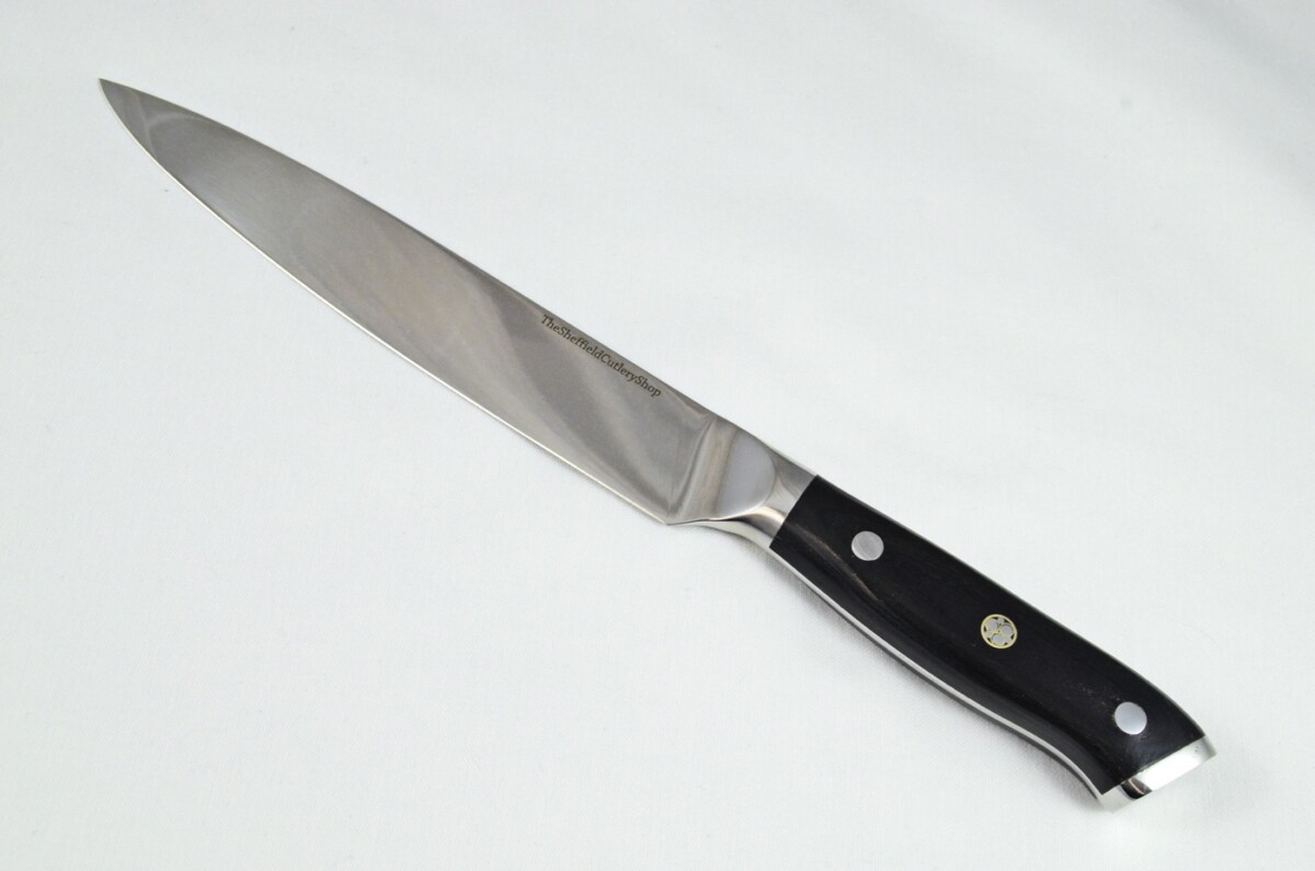 An Ultimate 6-Piece Black-Handled Premium Kitchen Knife Set – Ergonomic Handle, Made in Sheffield - Image 5
