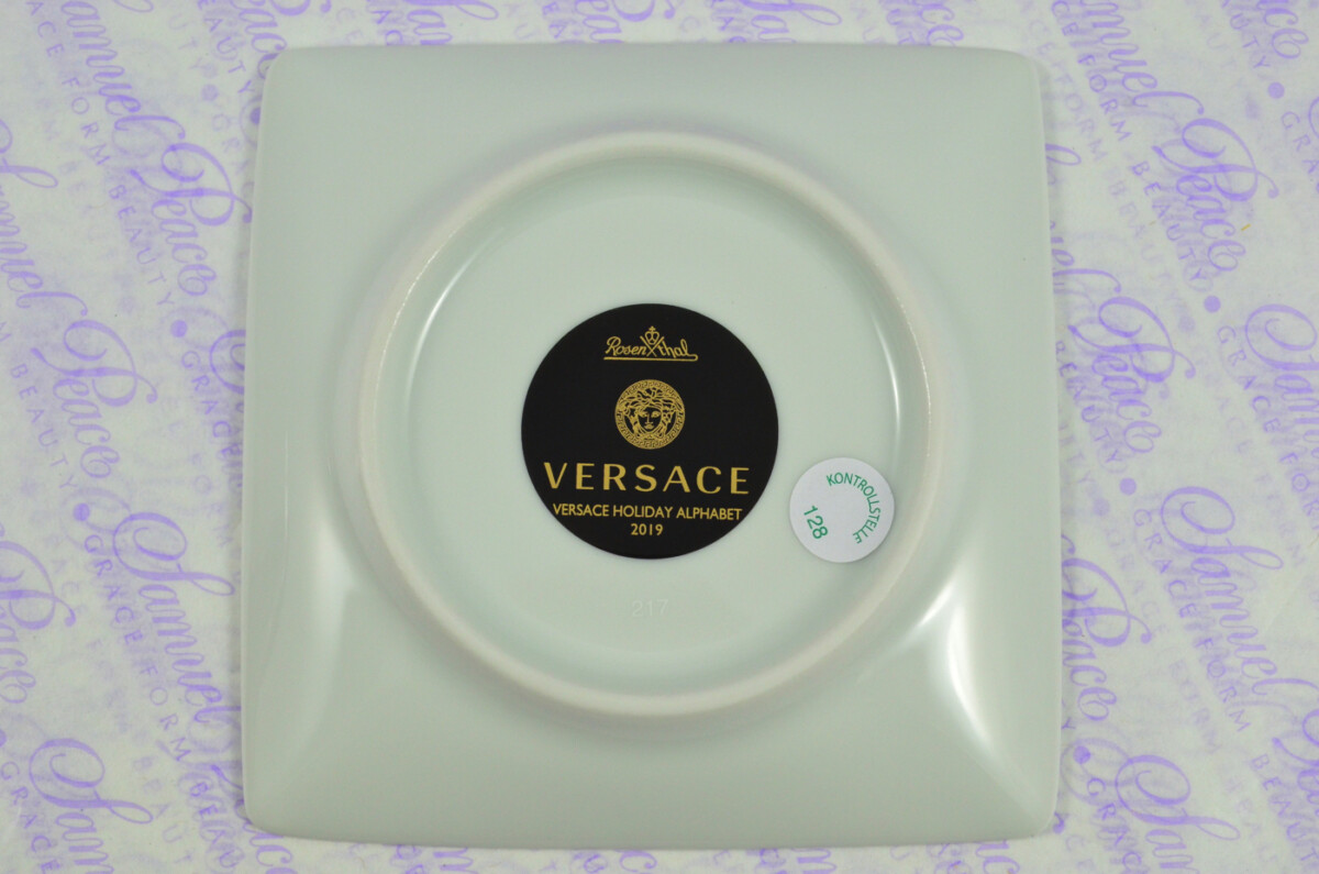 VERSACE ALPHABET L DISH 12CM - Image 4