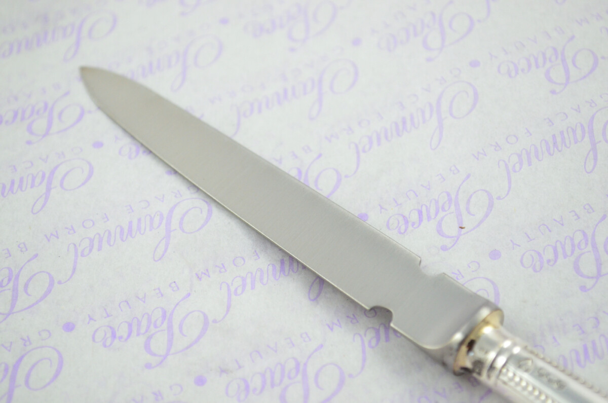 A. Haviland-Nye Cased Sheffield Sterling Silver Handled Letter Opener Bead Pattern 1973 - Image 5