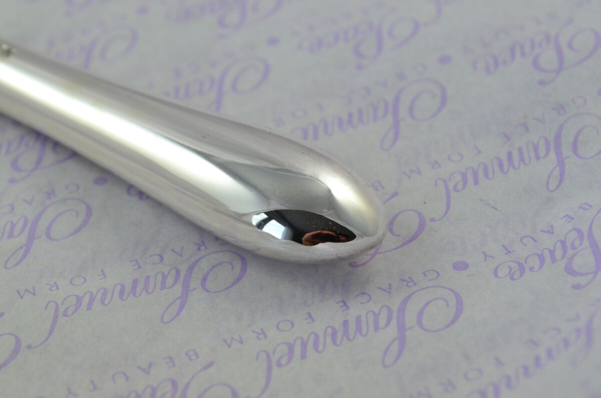 A. Haviland-Nye Cased Sheffield Sterling Silver Handled Letter Opener Old English Pattern 1973 - Image 3