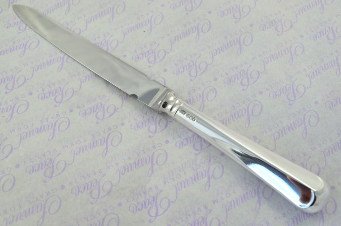 Rattail Pattern Cased Sheffield Sterling Silver Handled Letter Opener 1965 - Image 2
