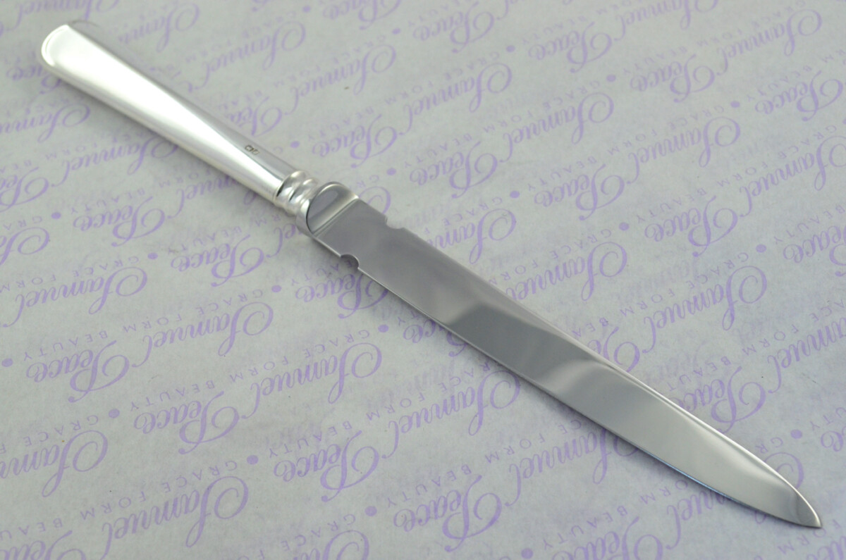 Rattail Pattern Cased Sheffield Sterling Silver Handled Letter Opener 1965 - Image 6