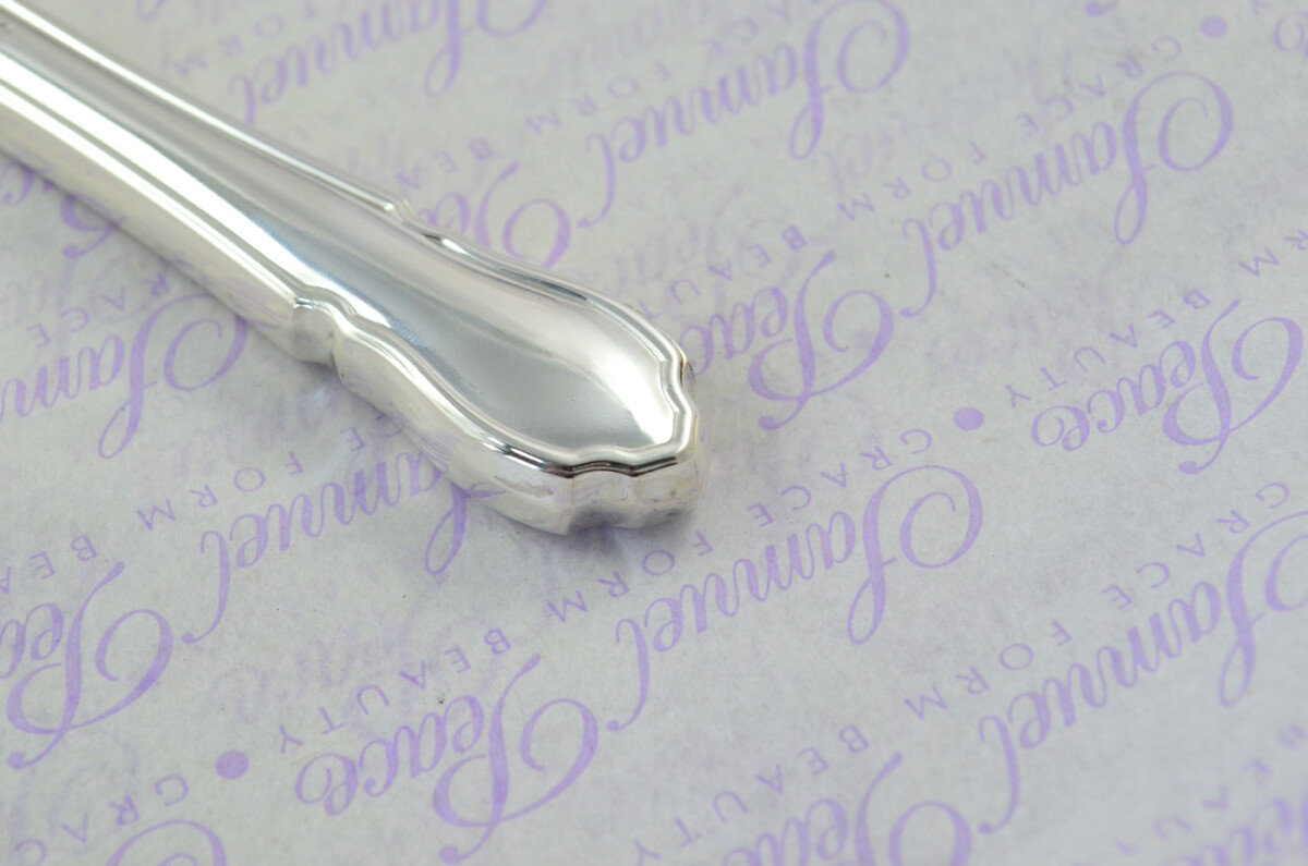 Saunders & Shepherd Cased Sheffield Sterling Silver Handled Letter Opener Dubarry Pattern 1972 - Image 3