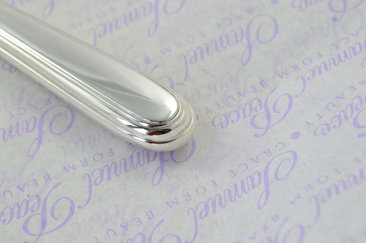 A. Haviland-Nye Cased Sheffield Sterling Silver Handled Letter Opener Old English Thread Pattern 1972 - Image 3