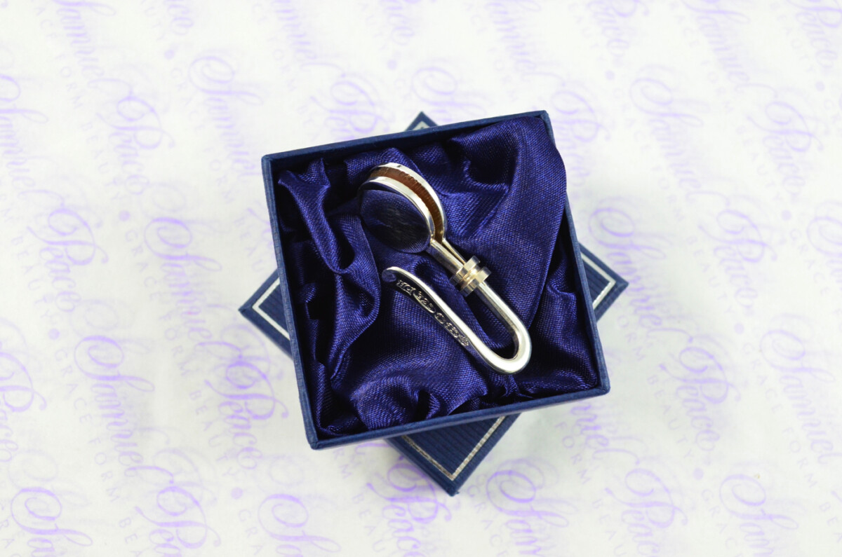 Sterling Silver Hallmarked Napkin Clip Hallmarked 2025 Made in Sheffield England - Image 6