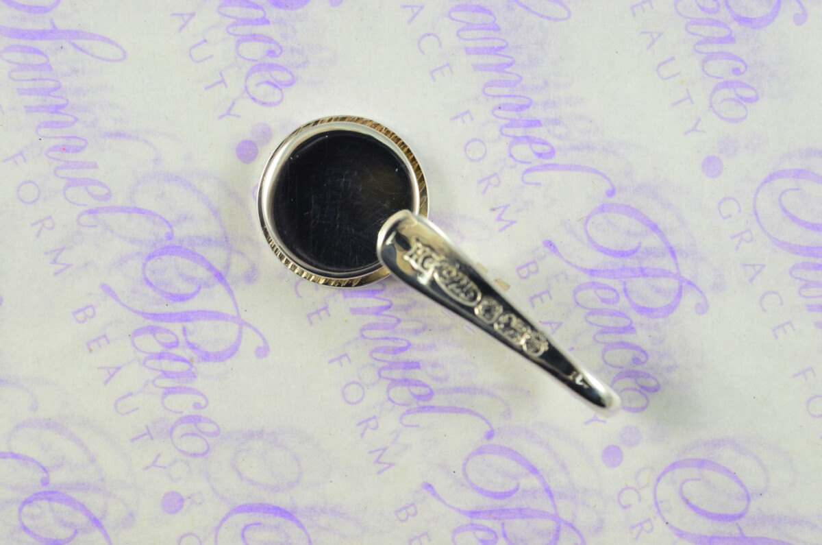Sterling Silver Hallmarked Napkin Clip Hallmarked 2025 Made in Sheffield England - Image 3