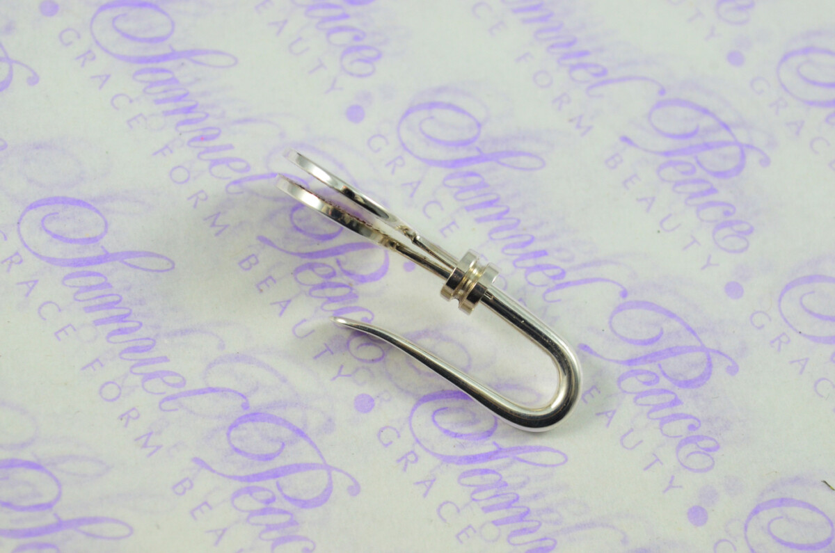 Sterling Silver Hallmarked Napkin Clip Hallmarked 2025 Made in Sheffield England - Image 5