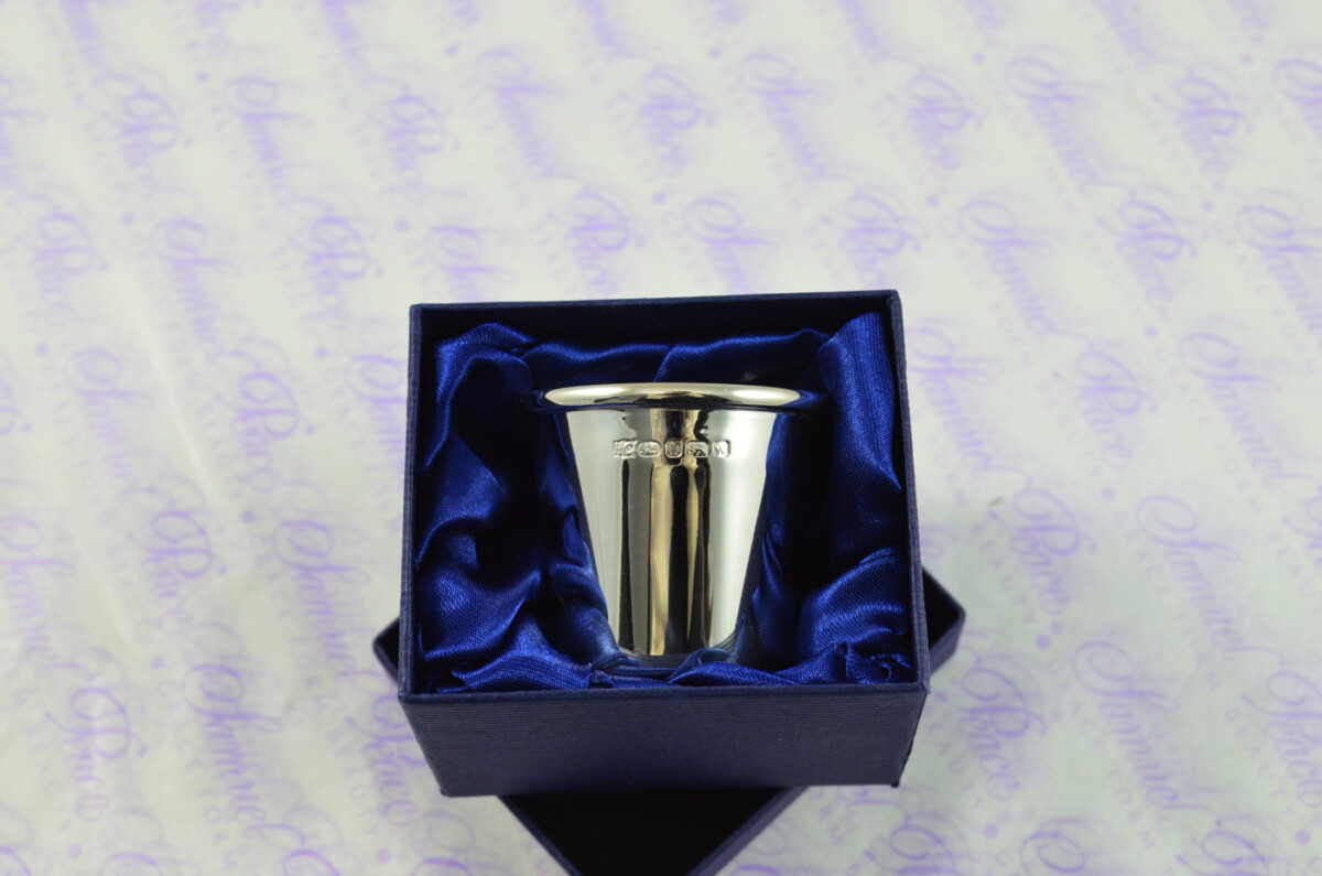 Sterling Silver Nips Cup Shooting Cup Shot Vessel Hallmarked 2022 - Image 3