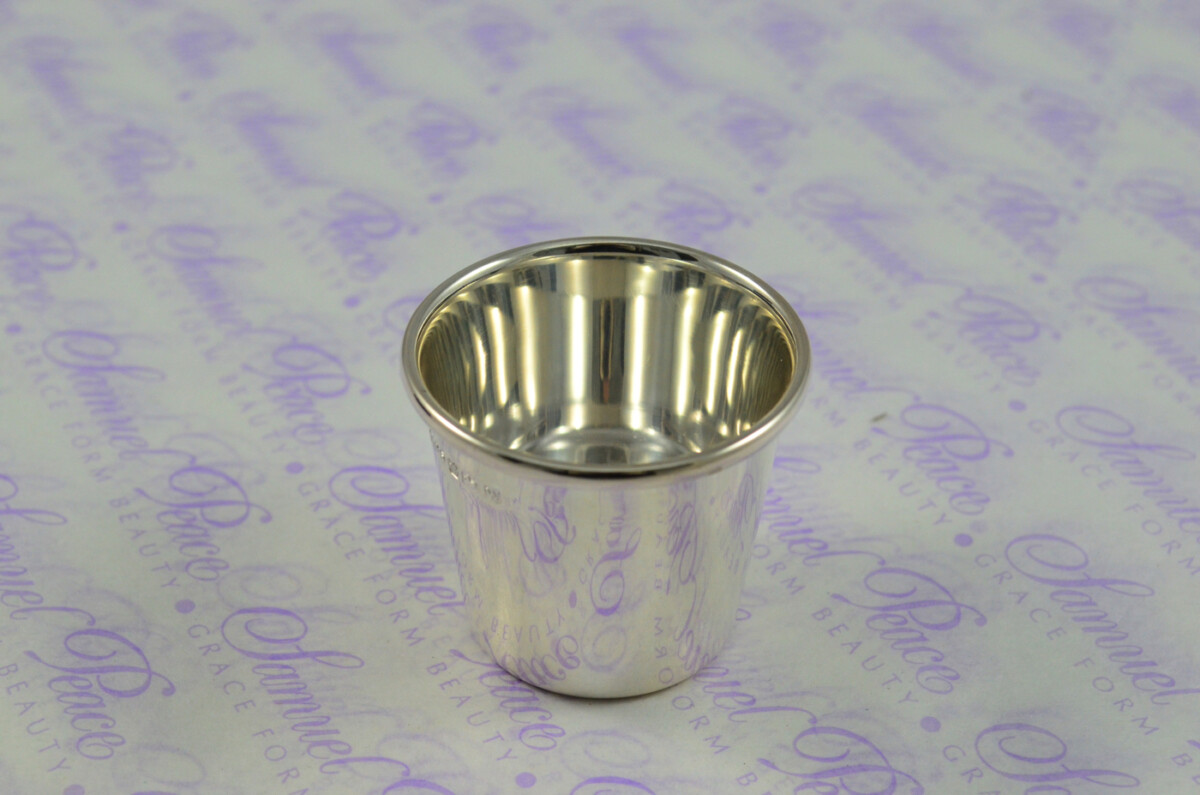 Sterling Silver Nips Cup Shooting Cup Shot Vessel Hallmarked 2022 - Image 4