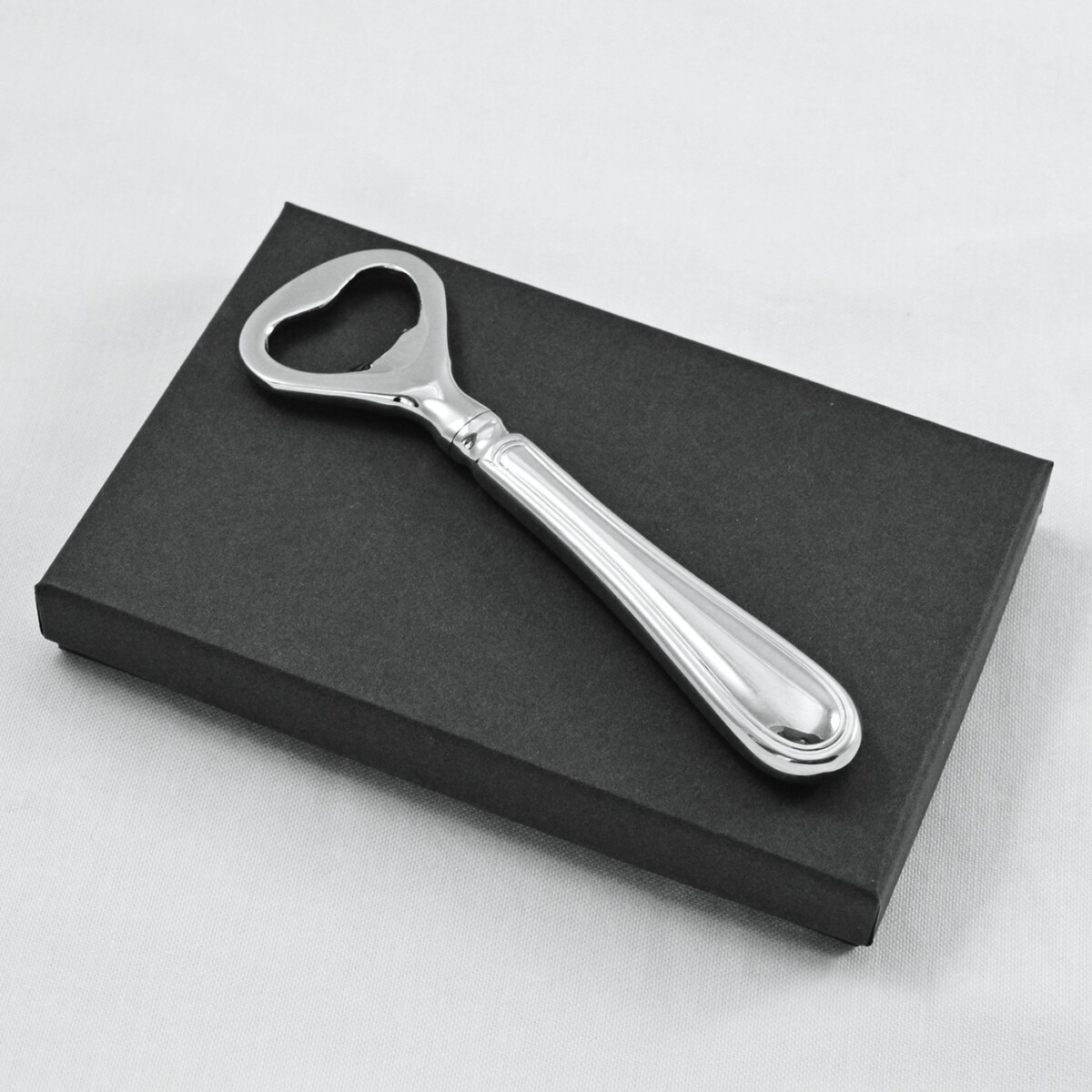 An Old English Thread Pattern Stainless Steel Bottle Opener Gift Boxed