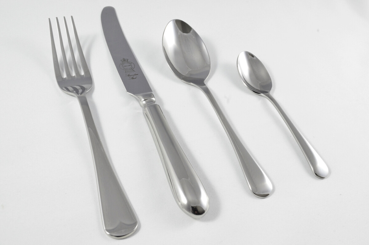 New Old English Pattern 4 Piece place Setting Made in Sheffield England Stainless Steel Cutlery - Image 3