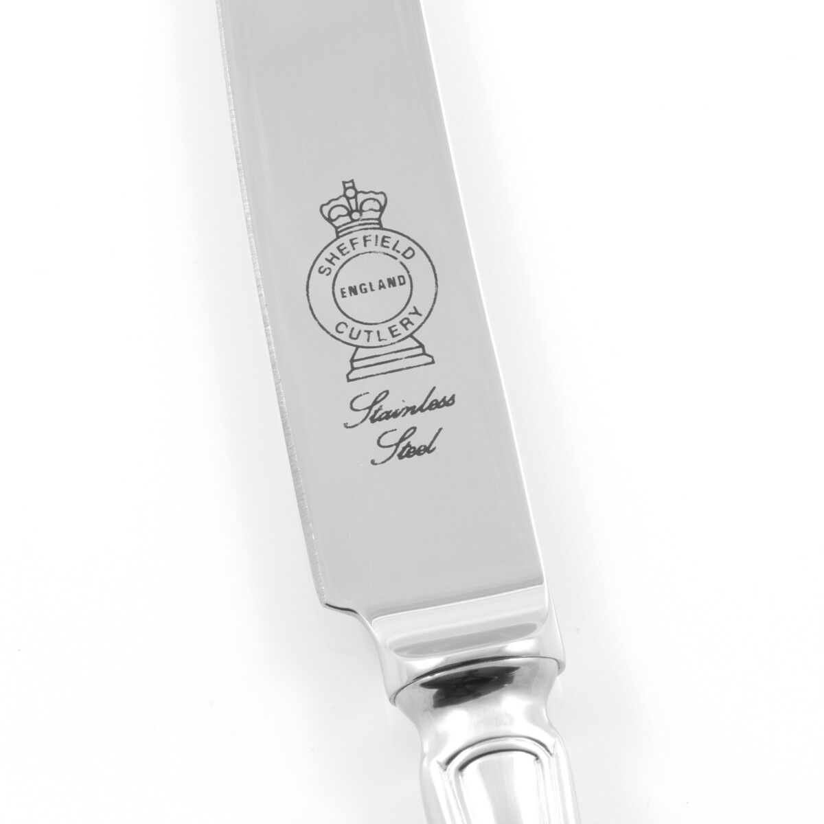 Old English Thread Dessert Knife - Image 3