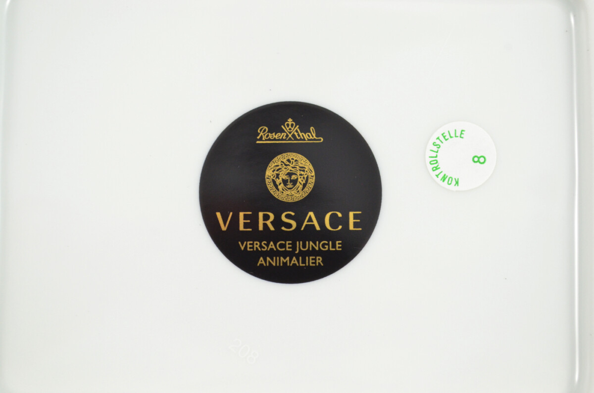 VERSACE JUNGLE ANIMALIER ASHTRAY 13 CM - Image 8