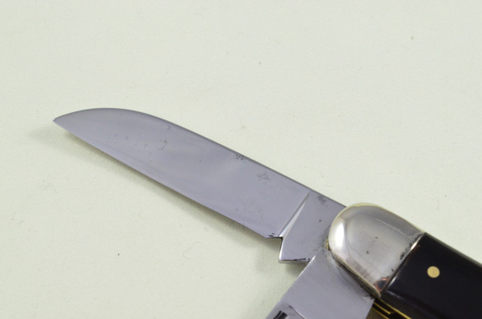 Stock Knife Sheffield Made 3 blade Pen Pocket Folding Knife Water Buffalo Scaled Pen Knife - Image 2