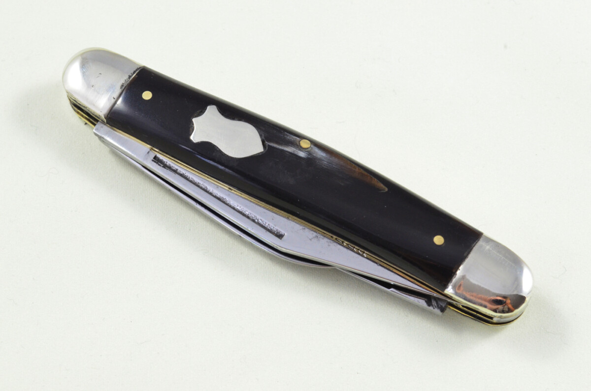 Stock Knife Sheffield Made 3 blade Pen Pocket Folding Knife Water Buffalo Scaled Pen Knife - Image 9