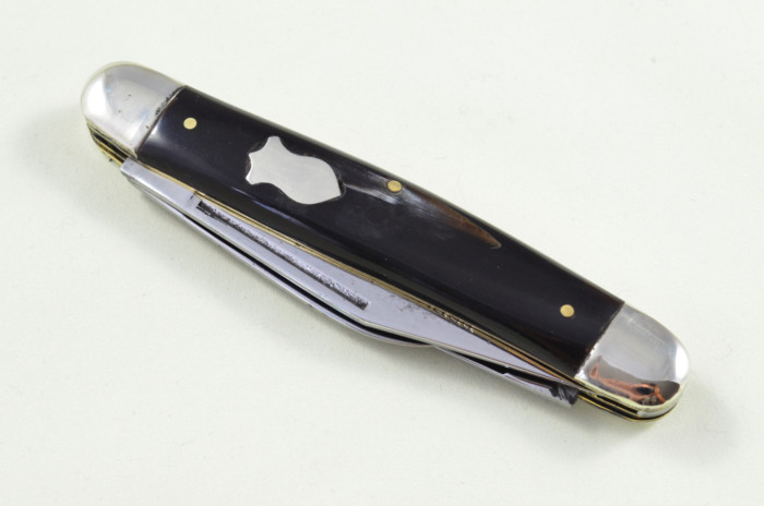 Stock Knife Sheffield Made 3 blade Pen Pocket Folding Knife Water Buffalo Scaled Pen Knife - Image 9