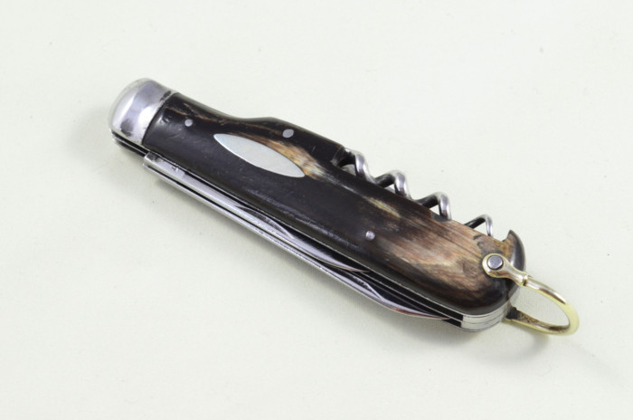 S Hibbert Sheffield Made 4 blade Pen Pocket Folding Knife Water Buffalo Scaled Pen Knife - Image 6