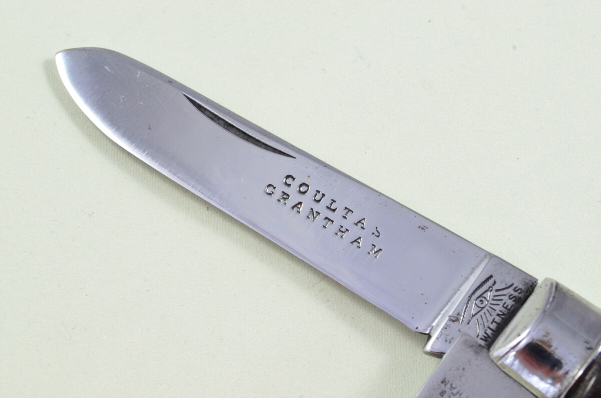 Taylors Eye Witness Sheffield Made 2 blade Pen Pocket Folding Knife Water Buffalo Scaled Pen Knife - Image 2