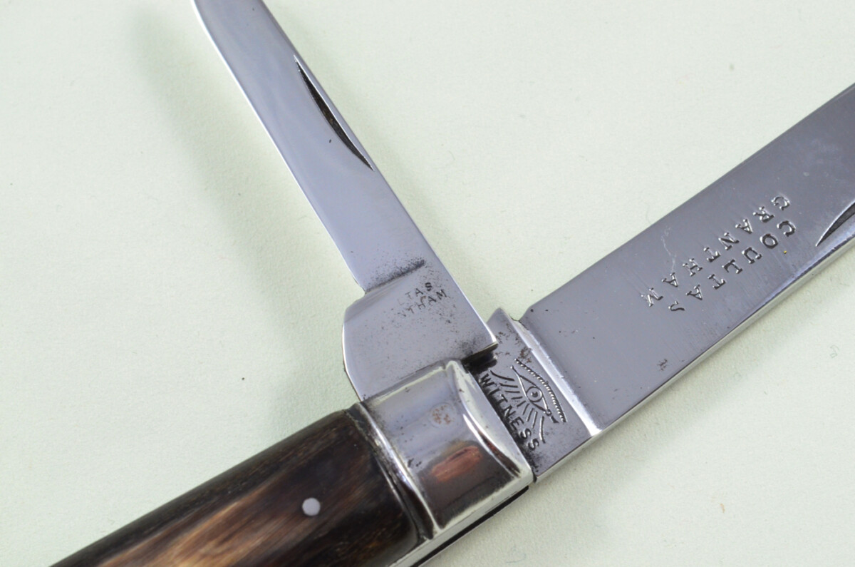Taylors Eye Witness Sheffield Made 2 blade Pen Pocket Folding Knife Water Buffalo Scaled Pen Knife - Image 5